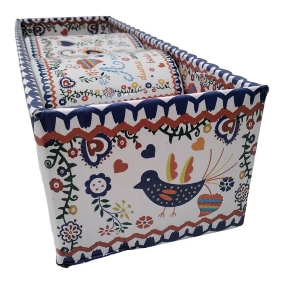 Portuguese "Love Handkerchief" Design Twin Mugs Set of 2 In Matching Gift Box - Picture 3 of 10